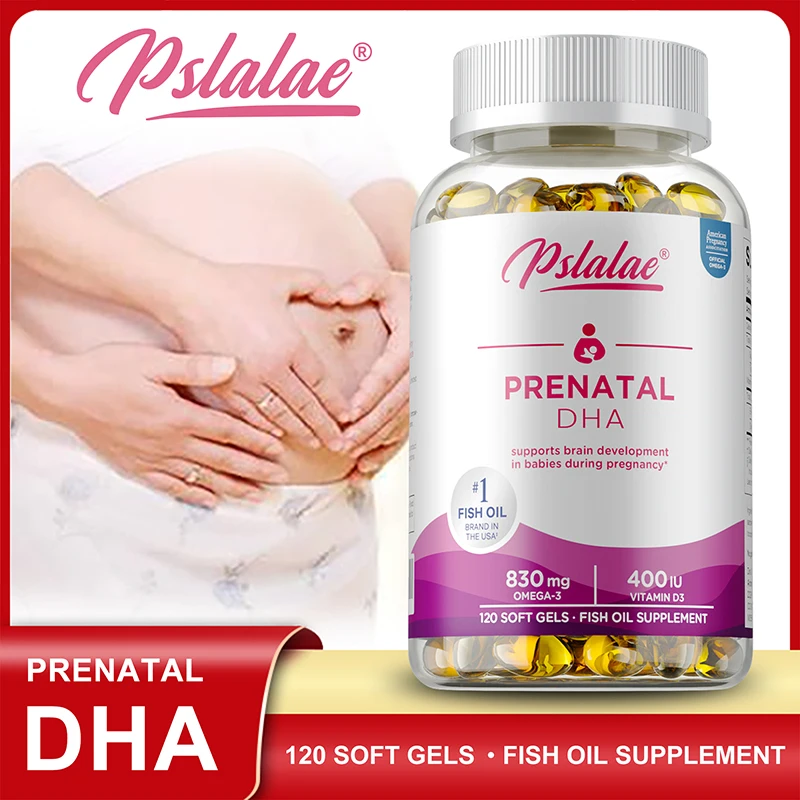 Pre Workout Supplement - 出生前DHAサプリメント - 妊娠中と授乳中の赤ちゃんの脳の発達をサポート - 非遺伝子組み換え