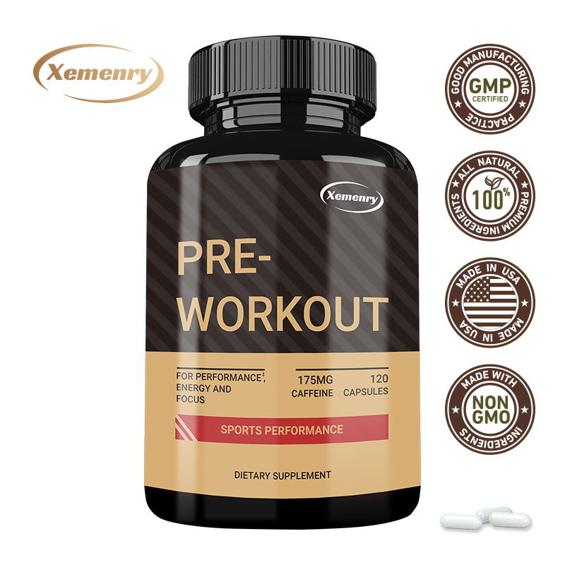 Pre Workout Supplement - 筋肉増強、持久力サポート、心臓の健康、循環のためのプレワークアウトサプリメント