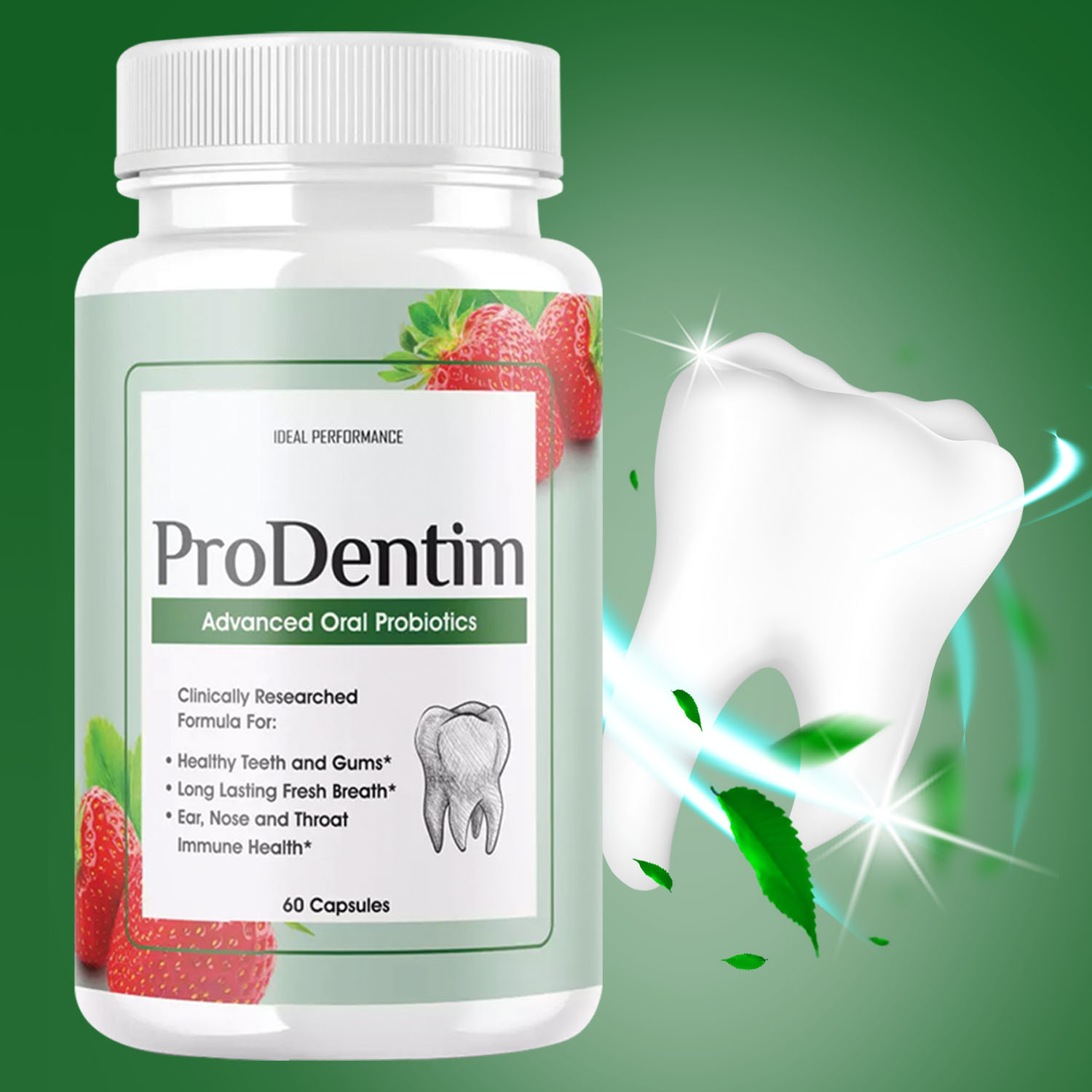 Digestive Enzyme Blend - 高度な口腔プロバイオティクス - 口臭を消し、歯を白くし、歯茎と歯の健康を促進し、口腔内微生物の生態系を再生します