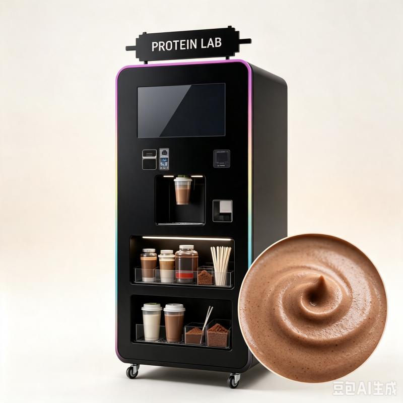 Nutrition Fitness Club - カスタマイズ可能なプロテインシェイク自動販売機 スマート飲料ディスペンサー フレッシュミキシングシステム ジム・クラブ向けフィットネス栄養ソリューション