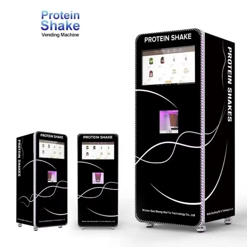 ジムやフィットネスクラブ向けプロテインスムージー自動販売機、 - Nutrition Fitness Club のレビューと価格
