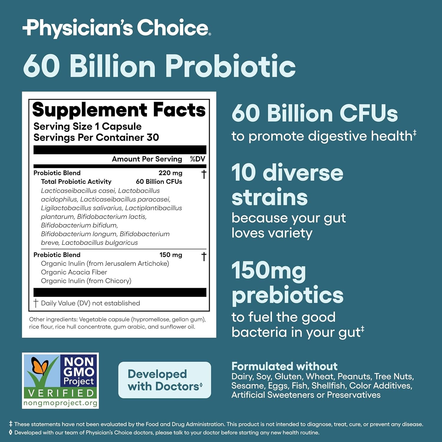 プロバイオティクス 600億CFU - マルチ酵素、オーガニ - Digestive Enzyme Blend のレビューと価格