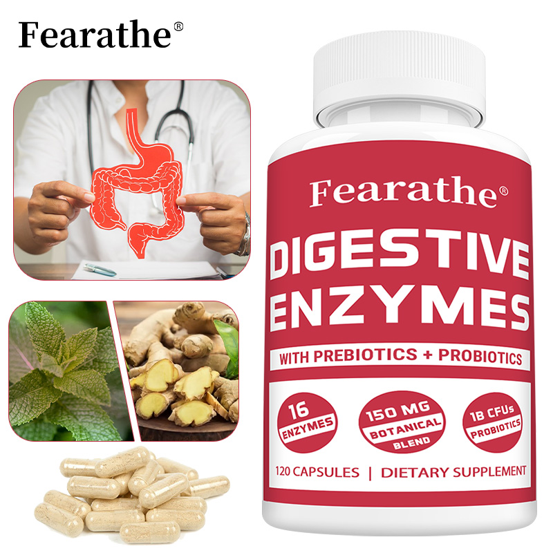 消化酵素カプセル - プロバイオティクスとプレバイオティクス - Digestive Enzyme Blend のレビューと価格