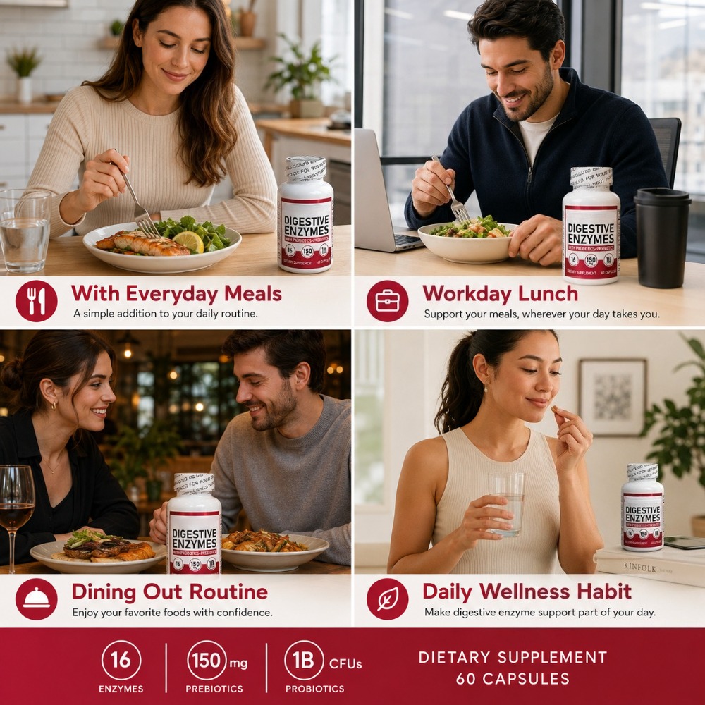 10億CFUのプロバイオティクスとプレバイオティクスを配合し - Digestive Enzyme Blend のレビューと価格