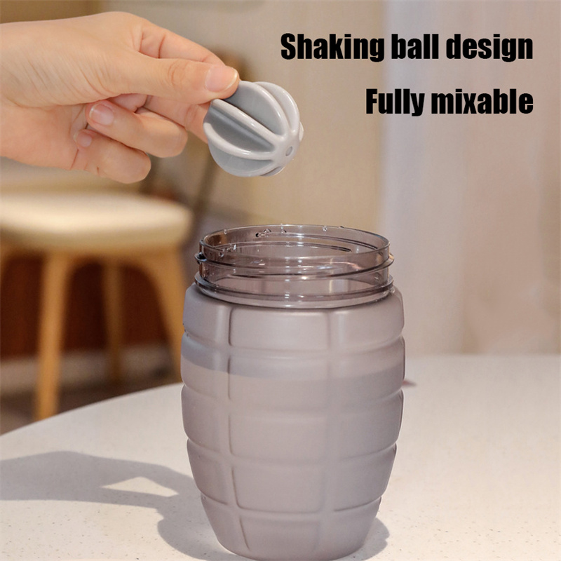 フィットネススポーツウォーターボトル、シンプルシェーカーカッ - Fitness Nutrition Milk Shake のレビューと価格