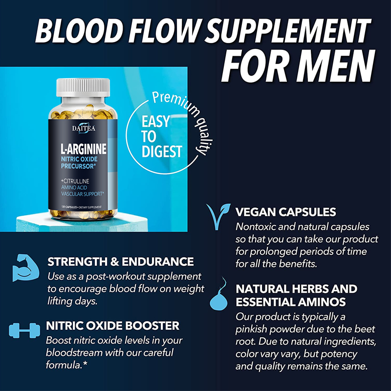 Daitea L-アルギニン サプリメント - 運動中のエネ - Pre Workout Supplement のレビューと価格