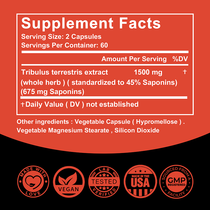 Tribulus カプセル - 過剰な脂肪を減らし、パフォー - Pre Workout Supplement のレビューと価格