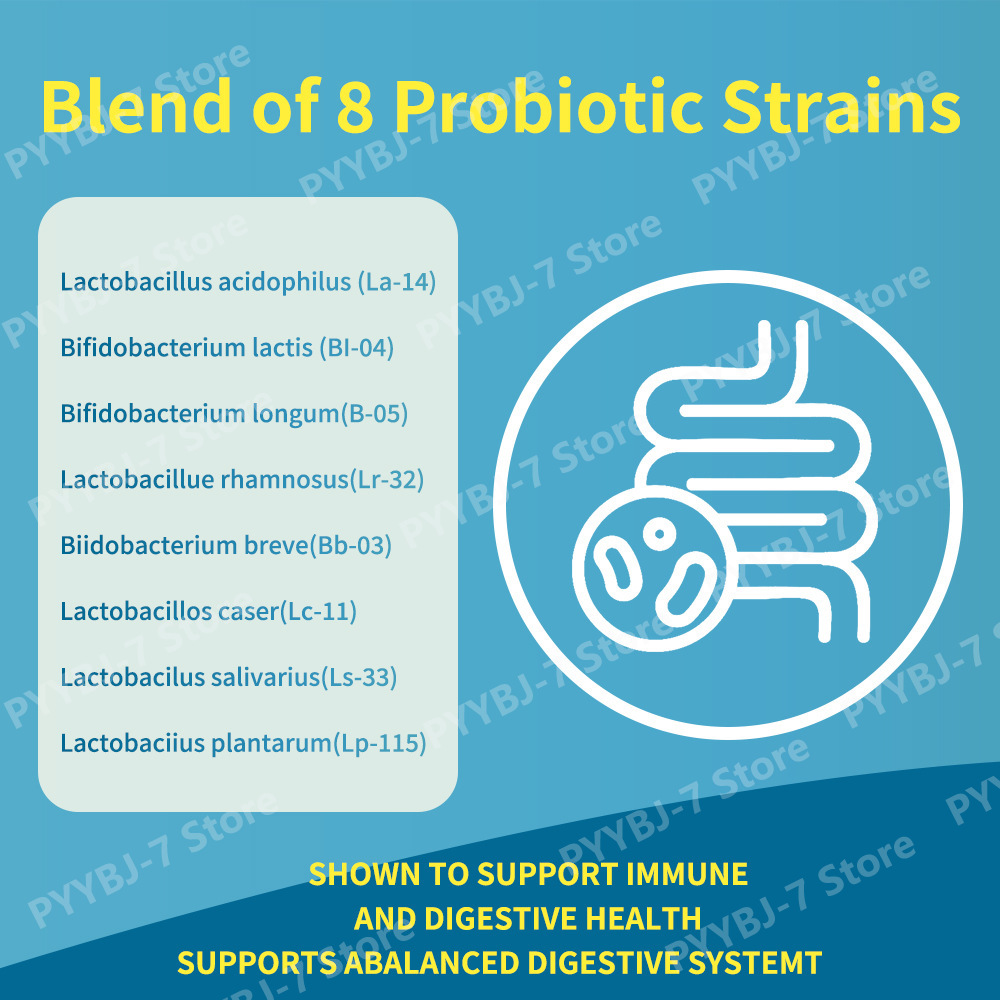 全粒粉由来の酵素を配合したプロバイオティクスカプセル。8種類 - Digestive Enzyme Blend のレビューと価格