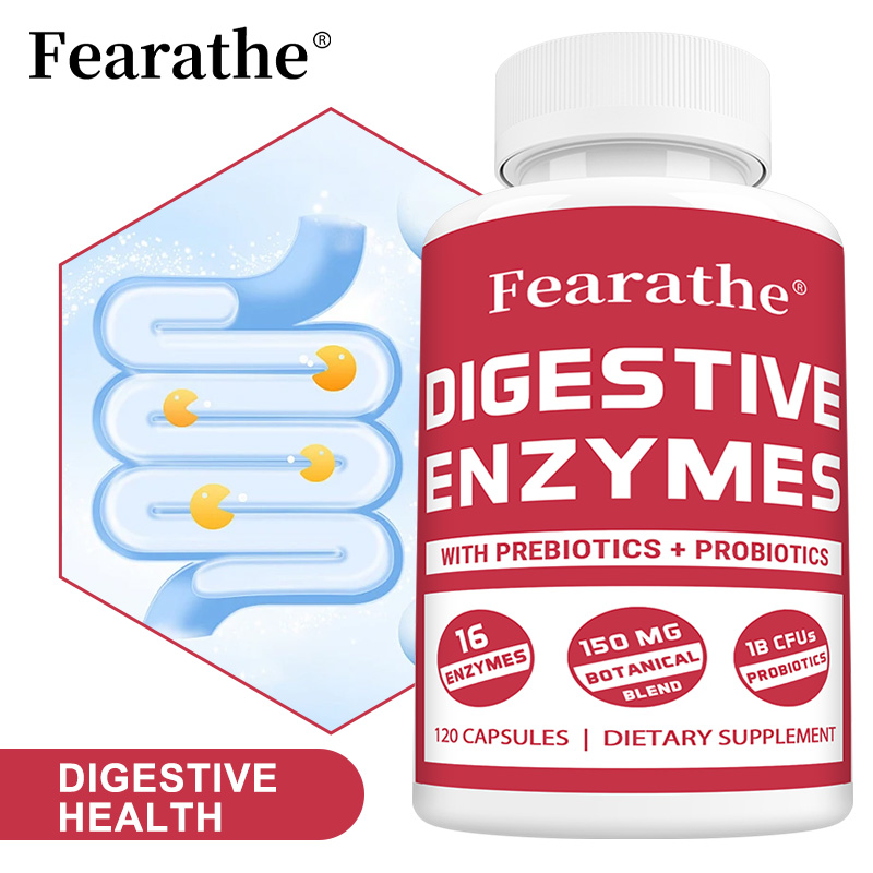 消化酵素+プレバイオティクスカプセル - 免疫、腸の健康、栄 - Digestive Enzyme Blend のレビューと価格