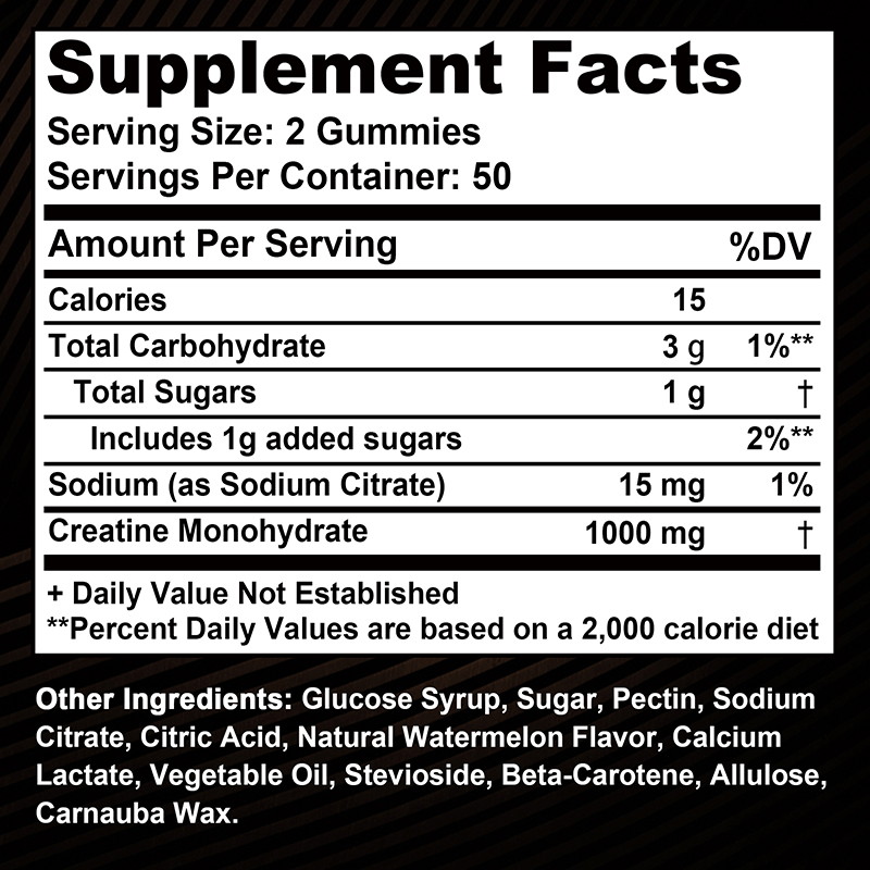 クレアチン一水和物グミ - トレーニング前/後、フィットネス - Pre Workout Supplement のレビューと価格