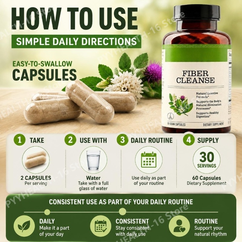 ファイバークレンズ サイリウムハスクカプセル 消化酵素配合  - Digestive Enzyme Blend のレビューと価格