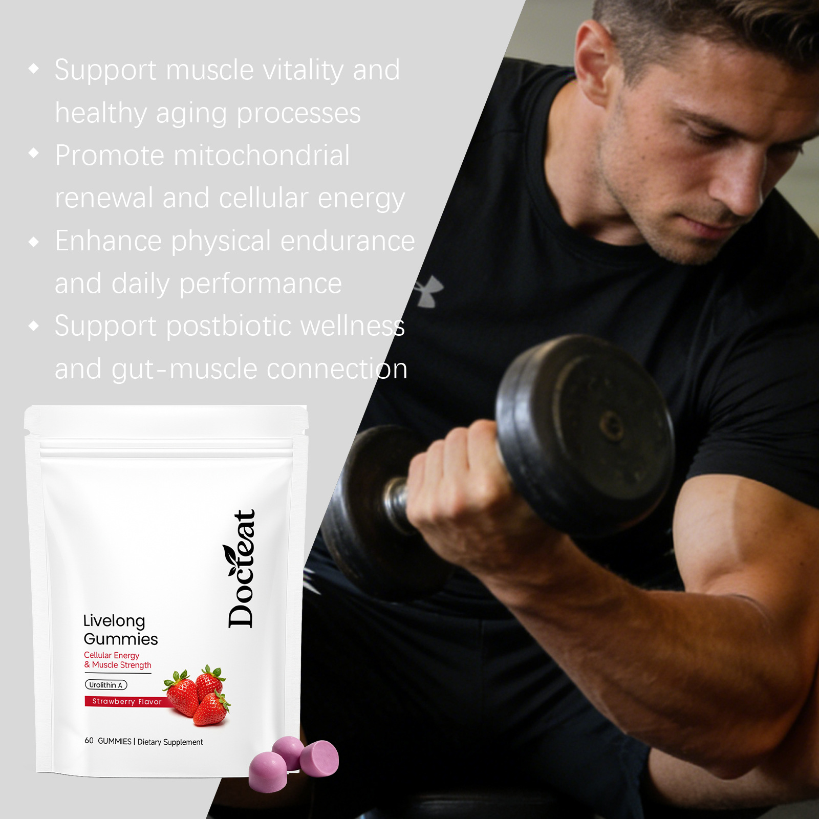 マッスルパフォーマンス・エナジーグミ エネルギーと活力を高め - Pre Workout Supplement のレビューと価格