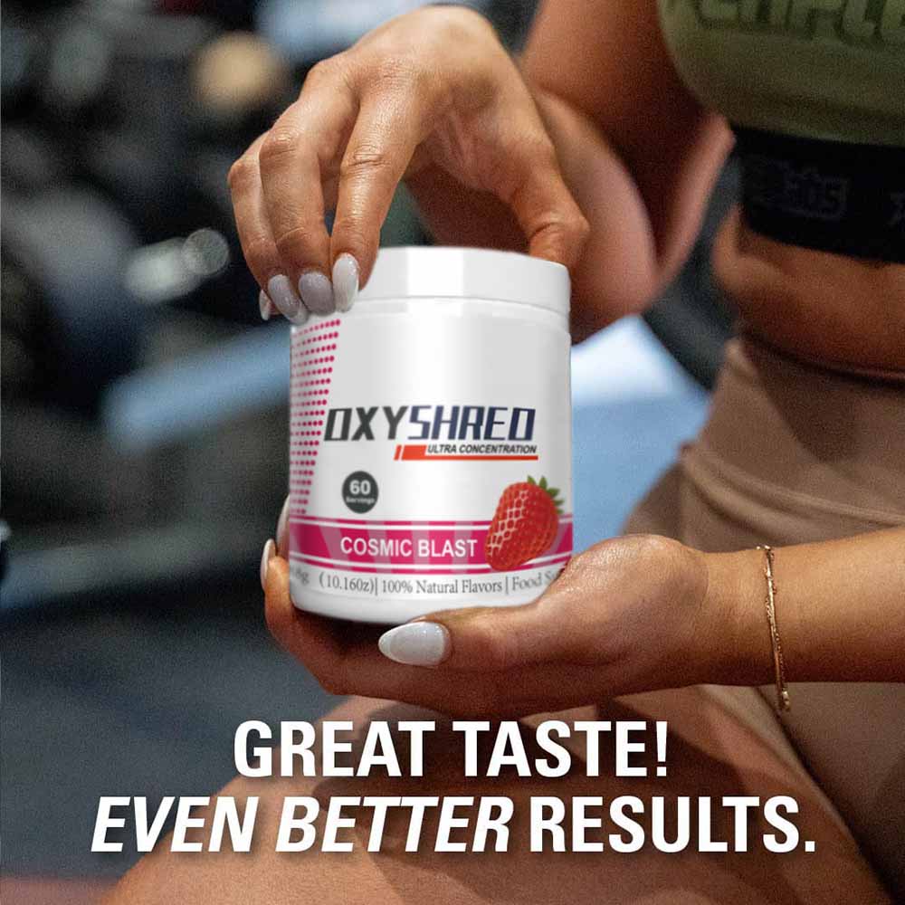 オキシシュレッド プレワークアウトパウダー - Lグルタミン - Pre Workout Supplement のレビューと価格