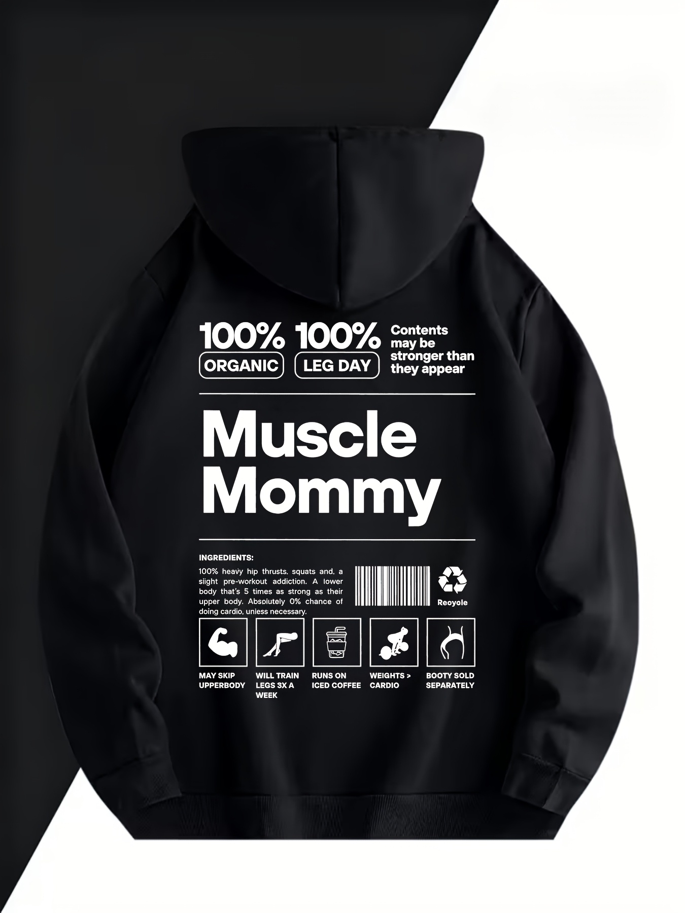 フィットネスファン メンズ フード付きスウェットシャツ -  - T Nutrition Fitness のレビューと価格