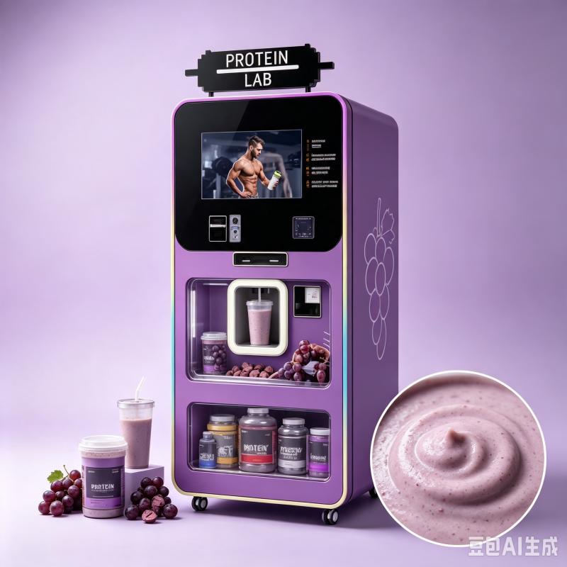 カスタマイズ可能なプロテインシェイク自動販売機 スマート飲料 - Nutrition Fitness Club のレビューと価格